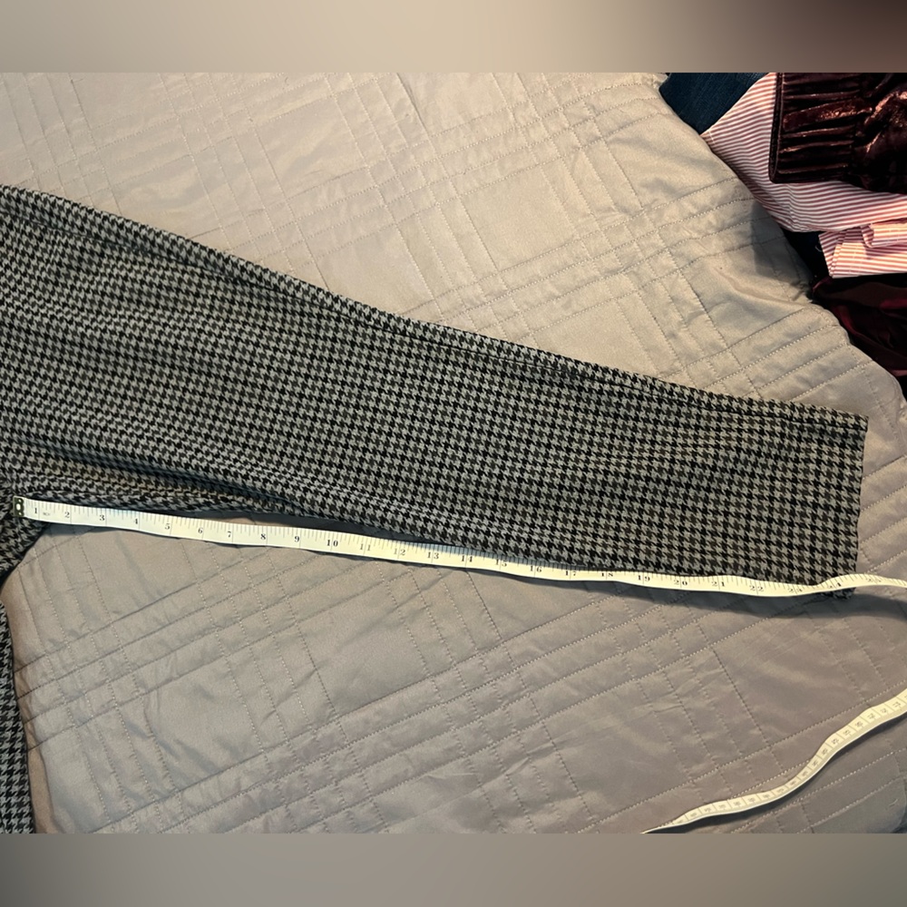 Chic Old Navy Houndstooth Patterned Pixie Pants - image 8